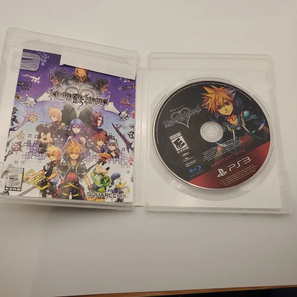 Kingdom Hearts HD 2.5 II.5 ReMIX (Sony PlayStation 3, 2014) Complete